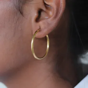 14K Gold-Filled Hoop Earrings