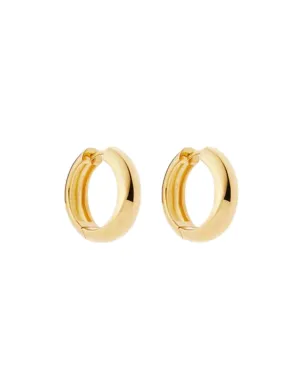 18k Gold Vermeil Bold Large Hoops