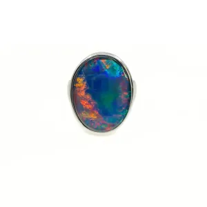 925 Silver Opal Ring - 20772291