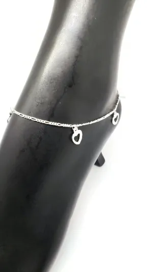 925 Sterling Silver Anklet - #40