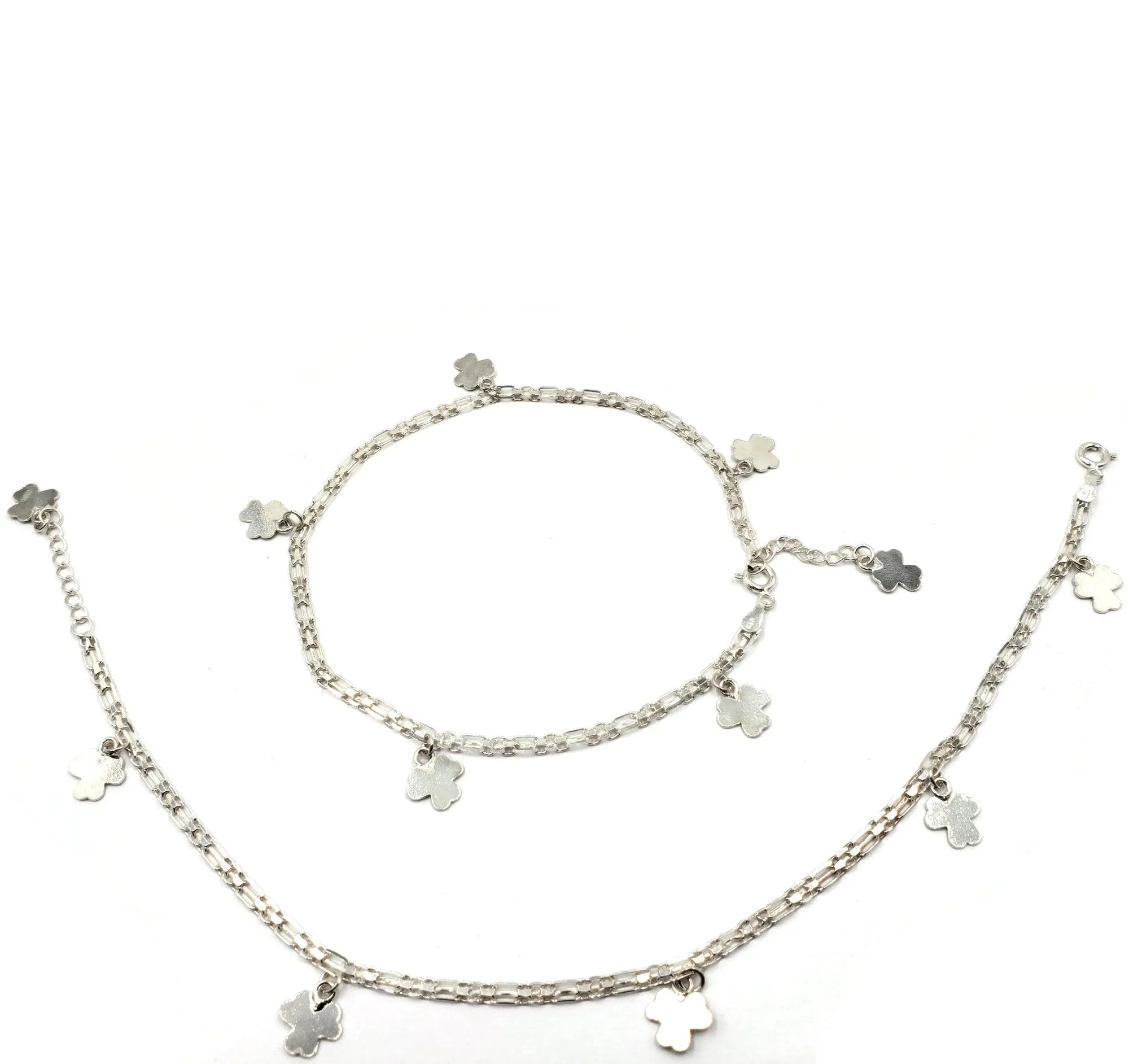 925 Sterling Silver Anklet - #87