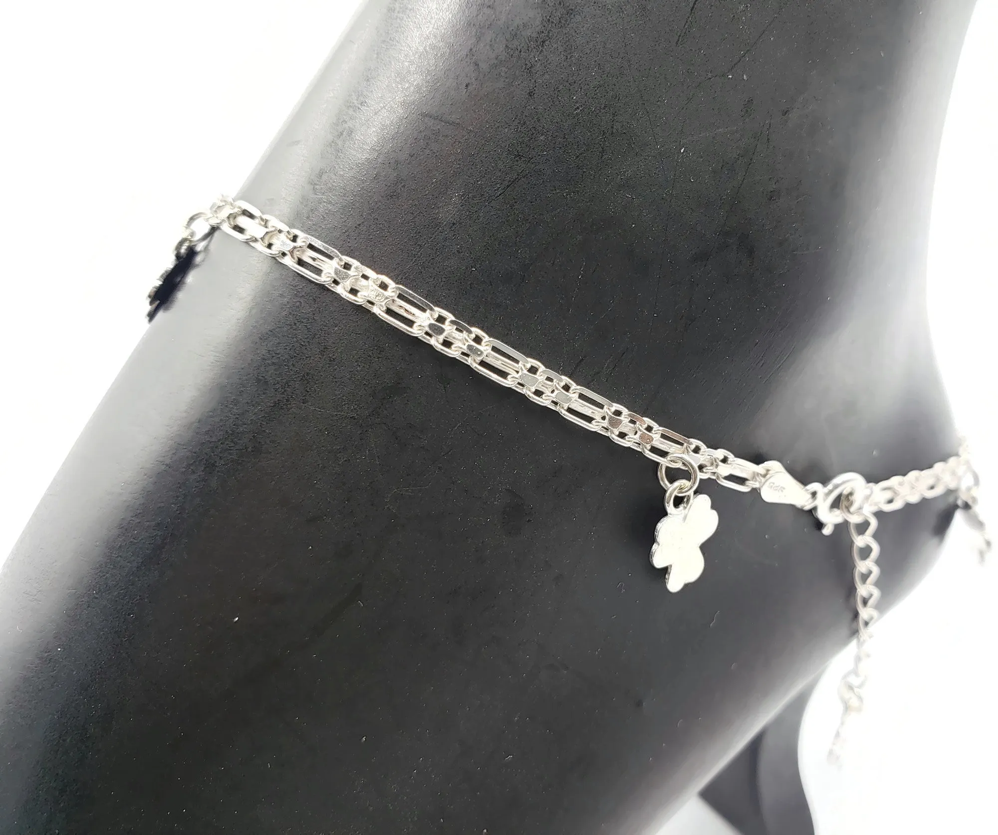 925 Sterling Silver Anklet - #87