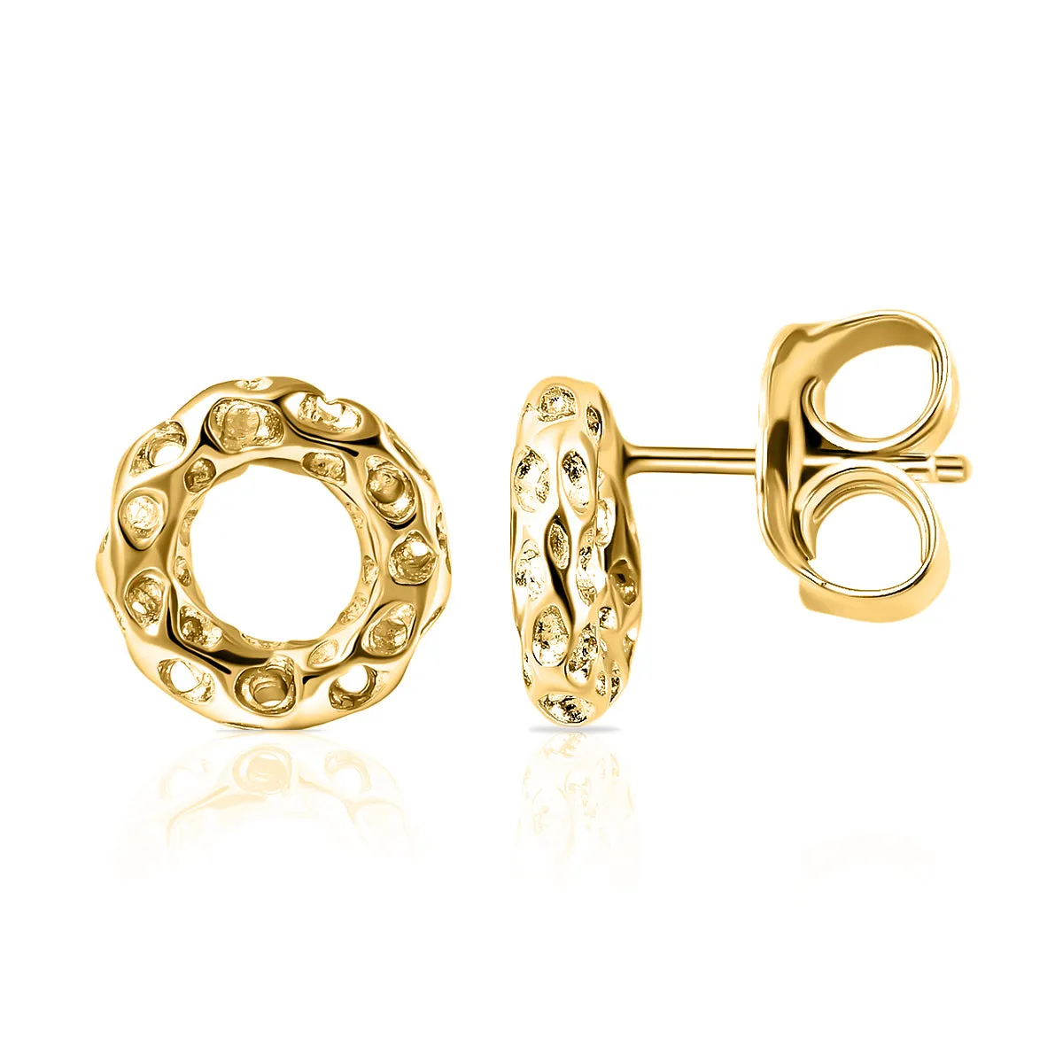 Allegro Mini Loop Stud Earrings