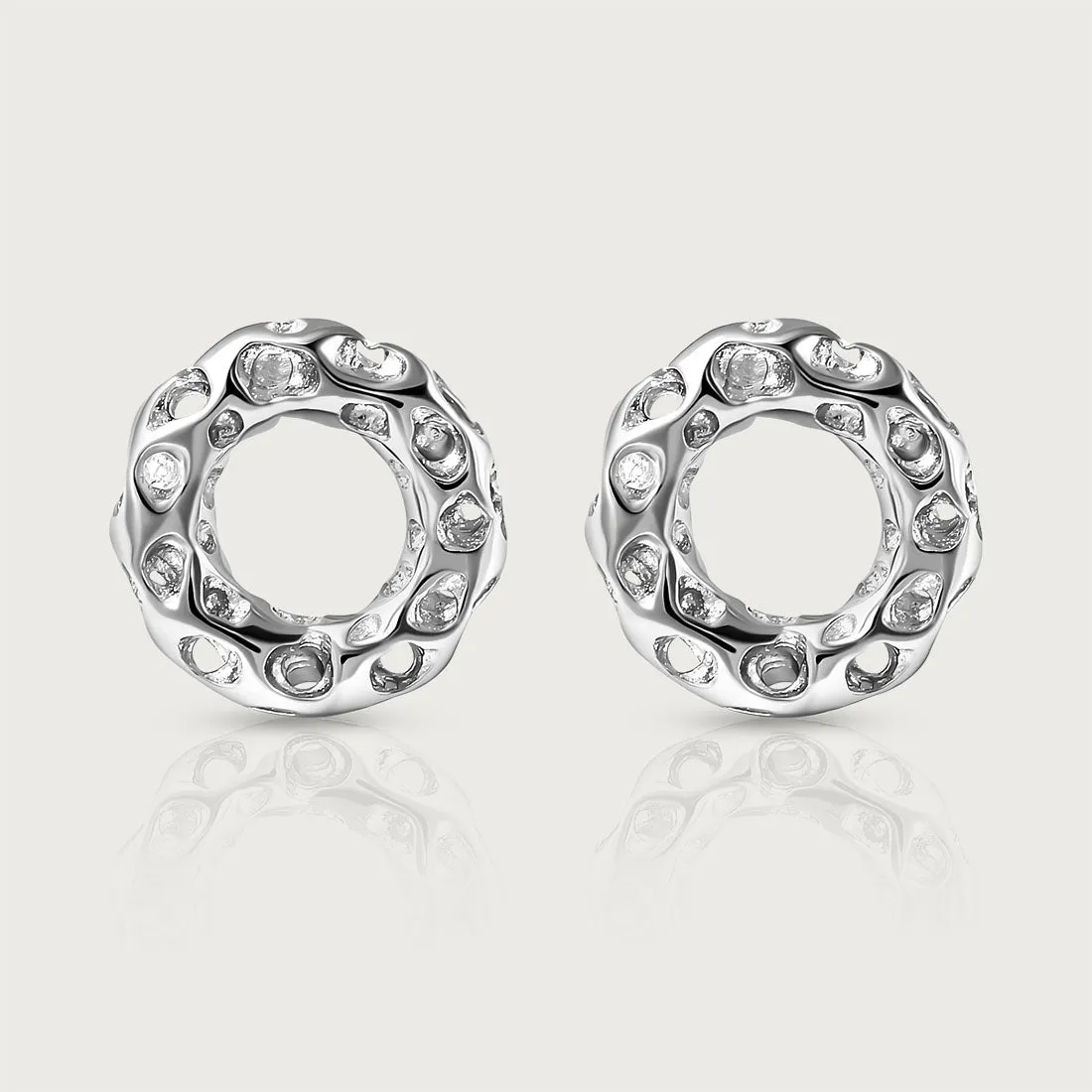 Allegro Mini Loop Stud Earrings