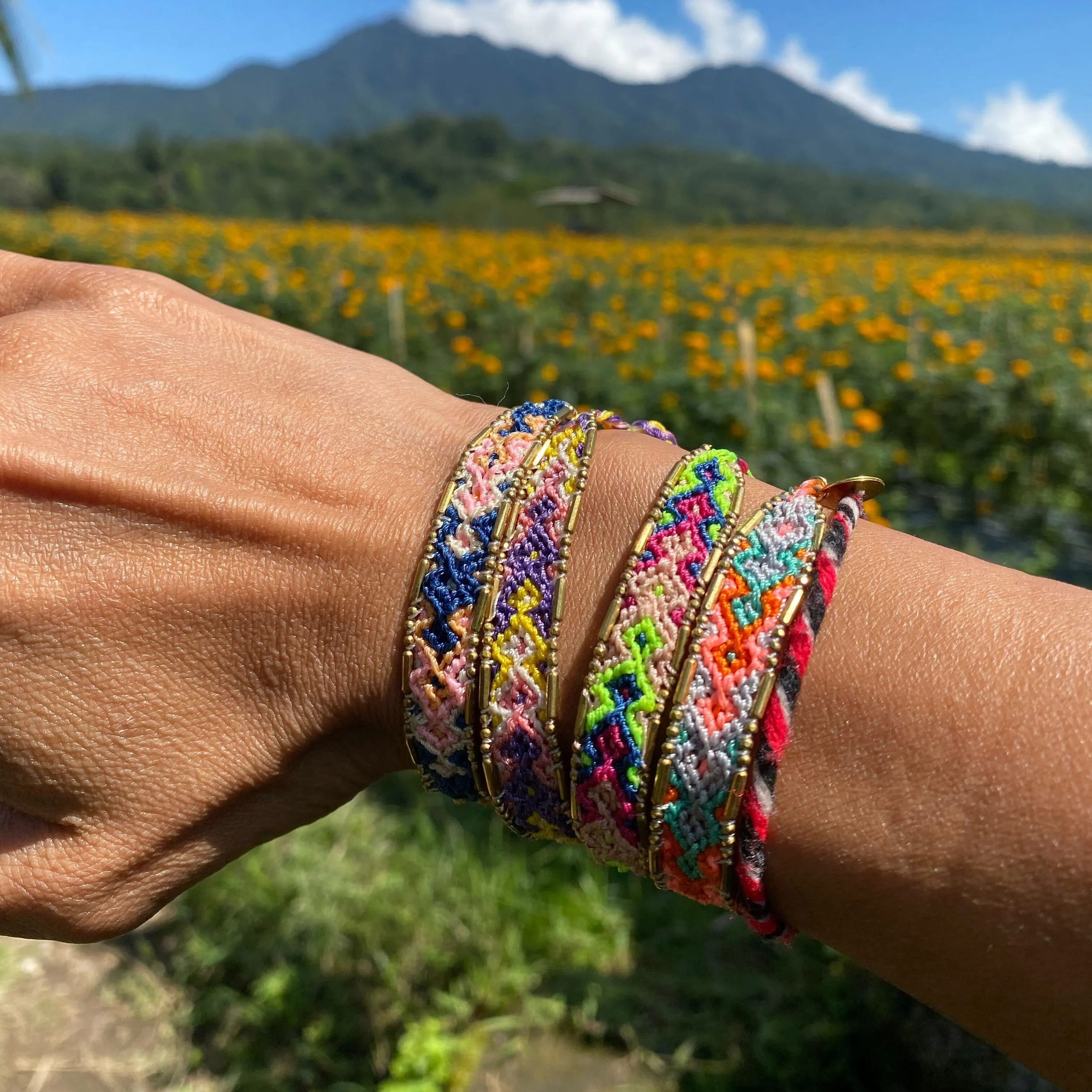 Bali Friendship Bracelet - Festival Spring