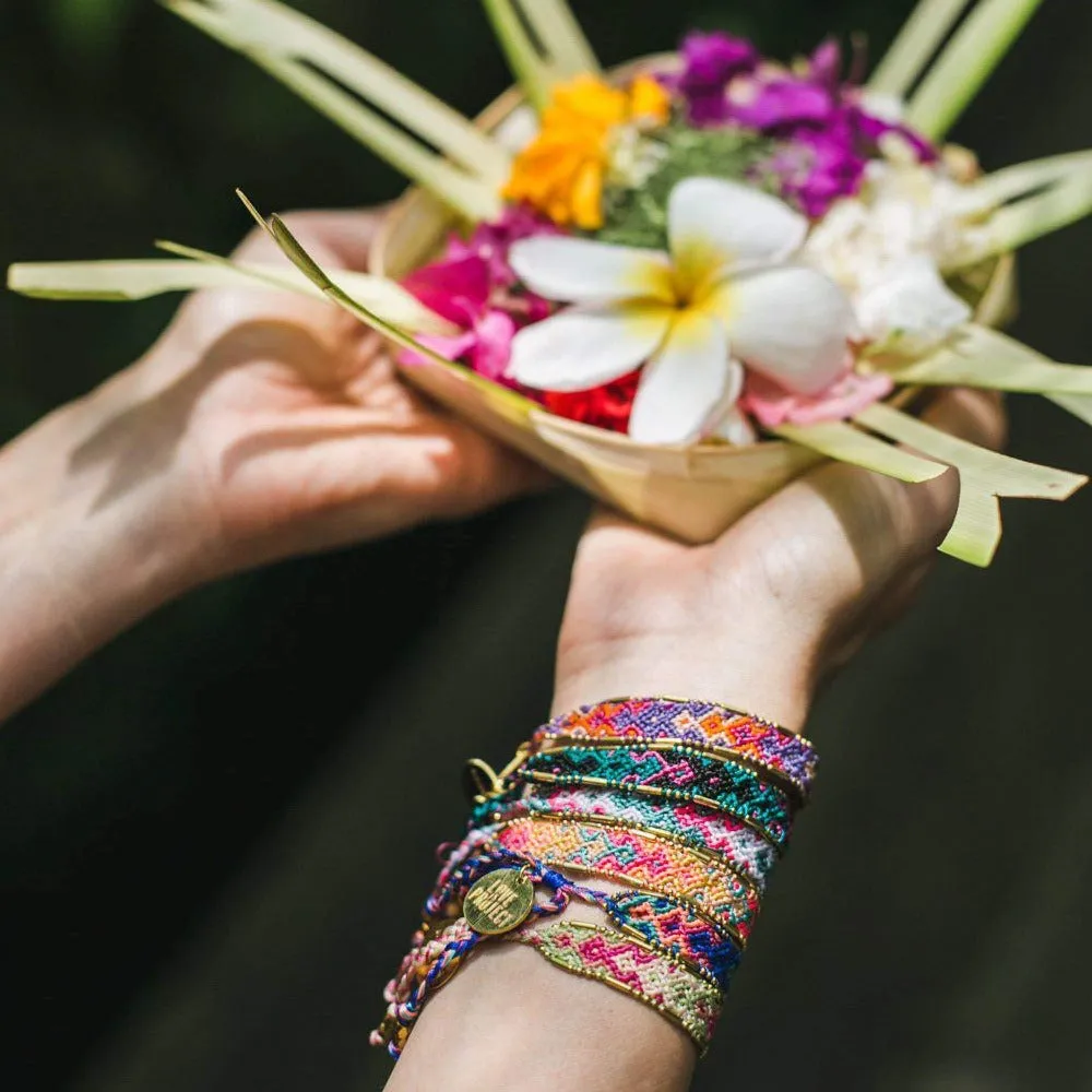 Bali Friendship Bracelet - Galaxy Pluto