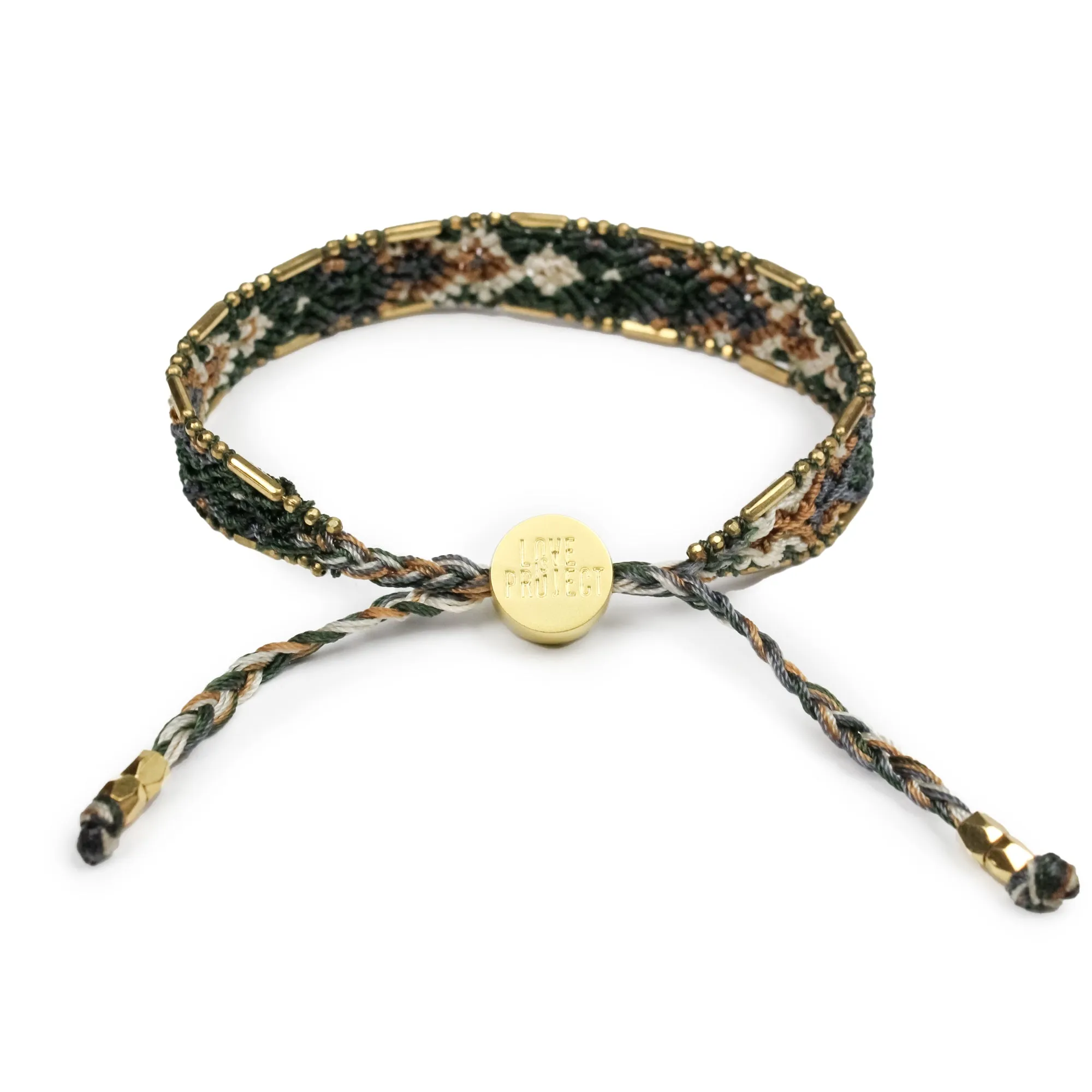 Bali Friendship Bracelet - Olive Laurel