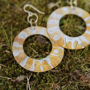 Big Bold & Daring Mixed Metal Hoops