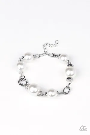 Boardroom Baller - White Bracelet