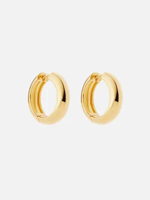 Bold Large Hoops - 18k Gold