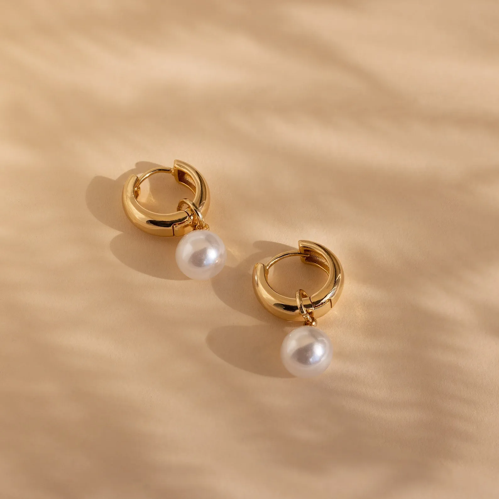 Bold Pearl Drop Earrings