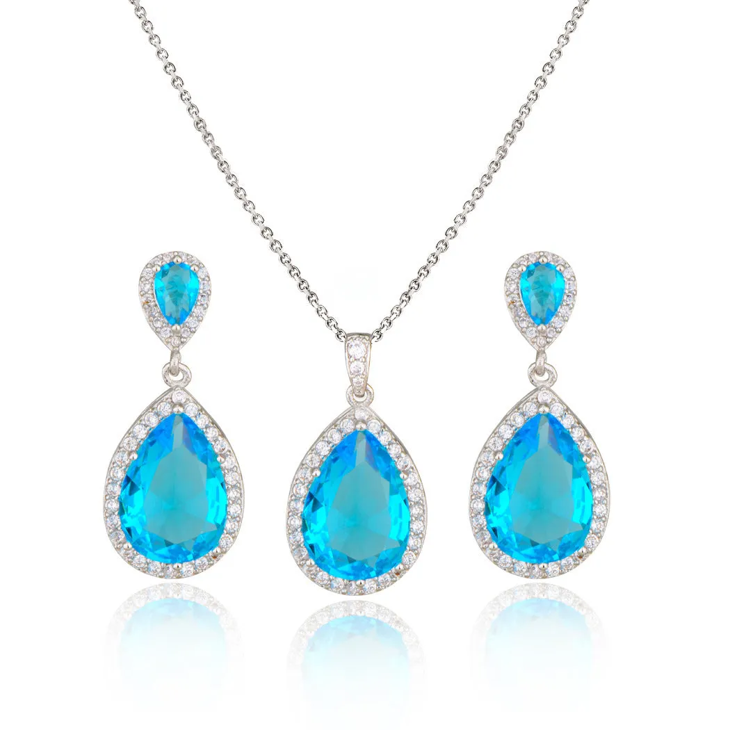 Bridal Wedding Jewelry Simple Graceful Set