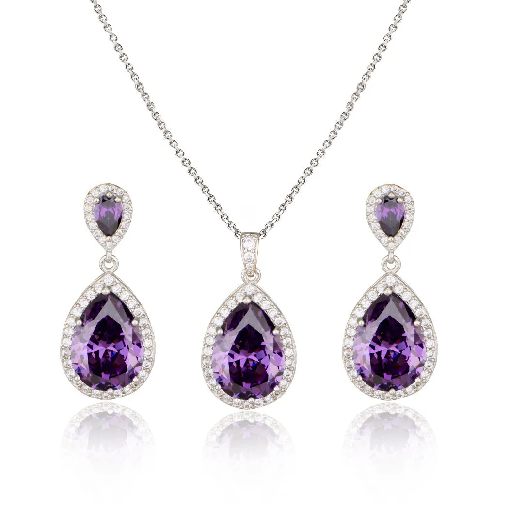 Bridal Wedding Jewelry Simple Graceful Set