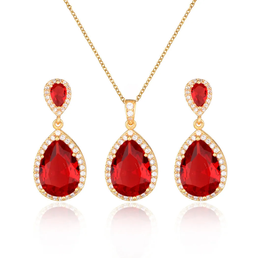 Bridal Wedding Jewelry Simple Graceful Set