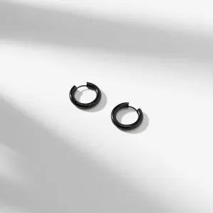 Claressa Earrings - Small/Bold :: Black