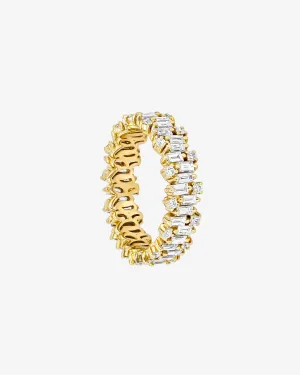 Classic Diamond Shimmer Eternity Band