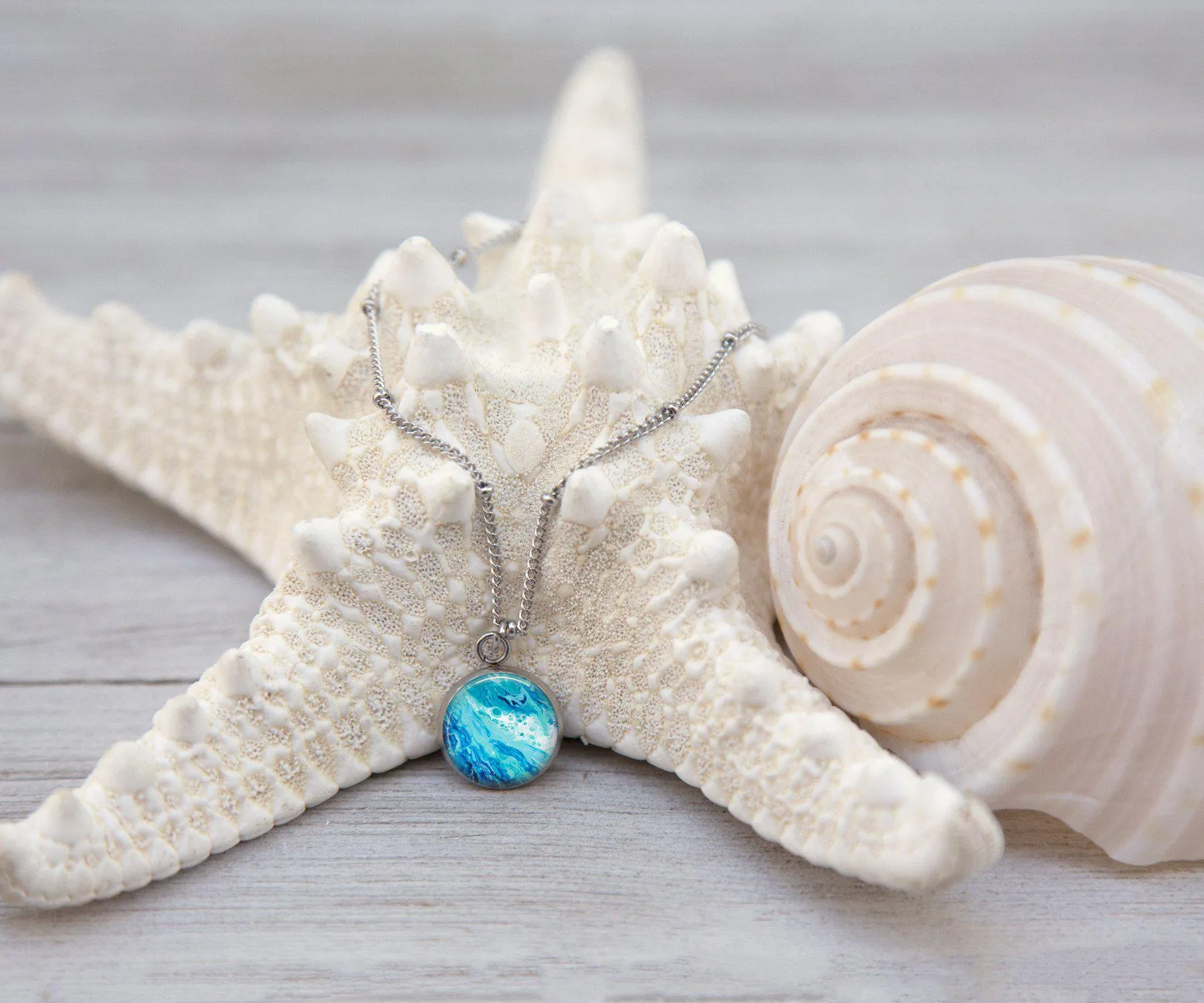 Coastal Breeze Anklet | Handmade Beach Jewelry