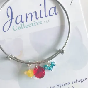 Daliya Bangle Bracelet - Spring Combo