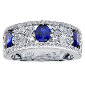 DSL Diamond & Sapphire Ring