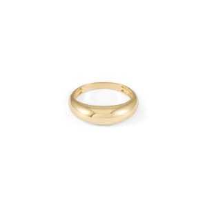 Fine Dome Ring - Solid Gold