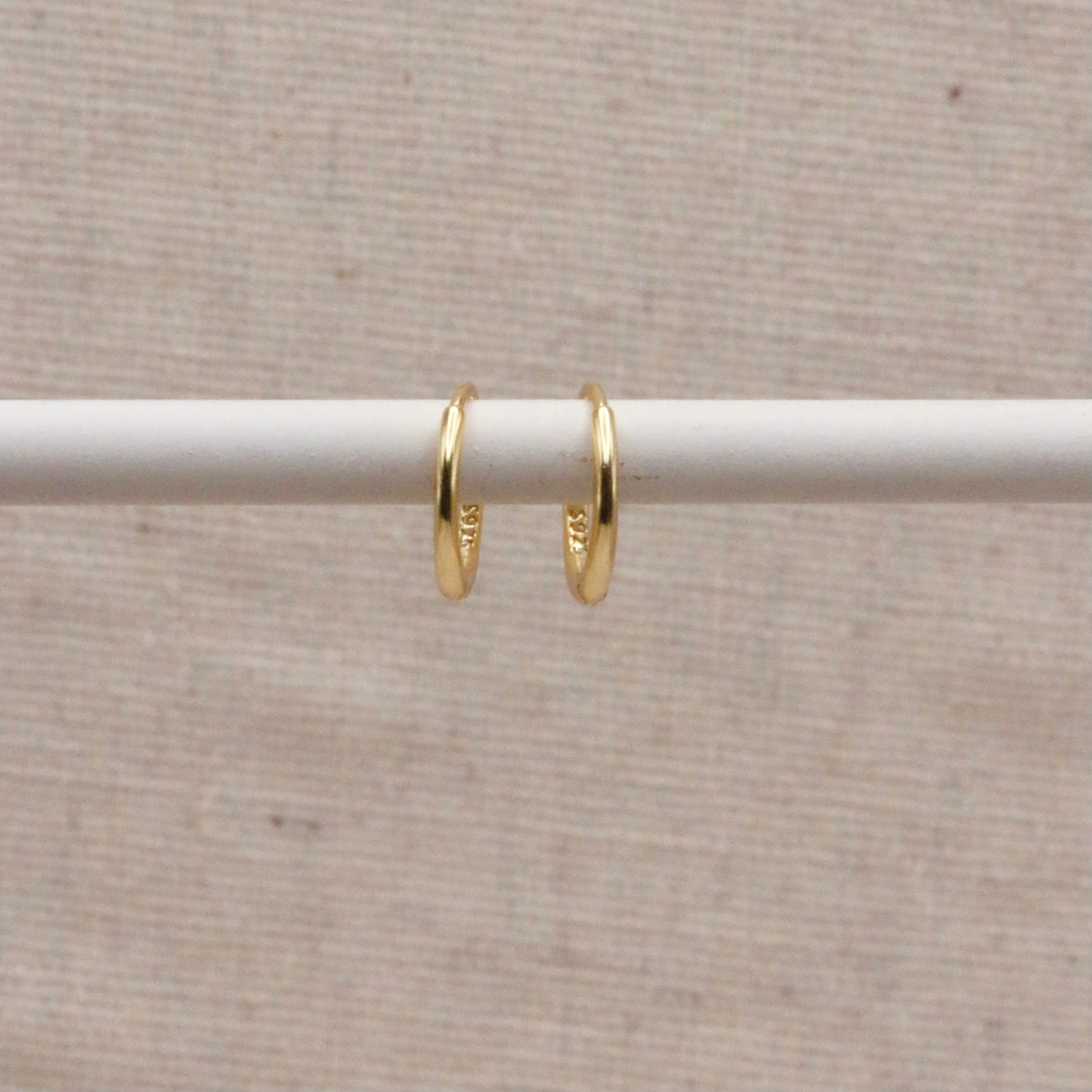 Gold Essential Huggie Hoops