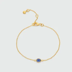 Hampton Sapphire & Gold Vermeil Bracelet