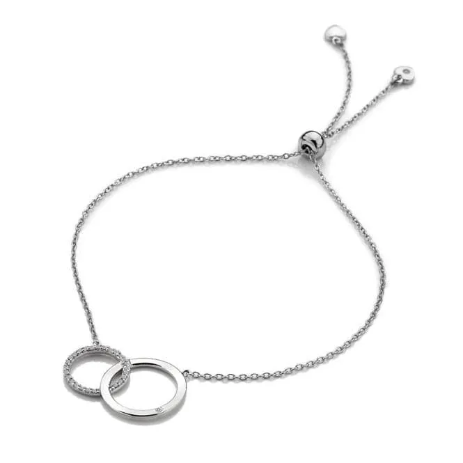 Hot Diamonds Bliss Double Circle Bracelet DL568