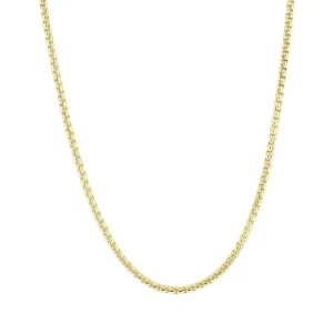 Intrepid Box Chain Necklace 22“