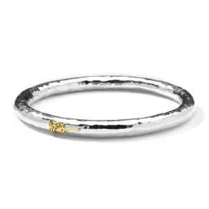 Ippolita Sterling Silver Hammered Signature Bangle Bracelet