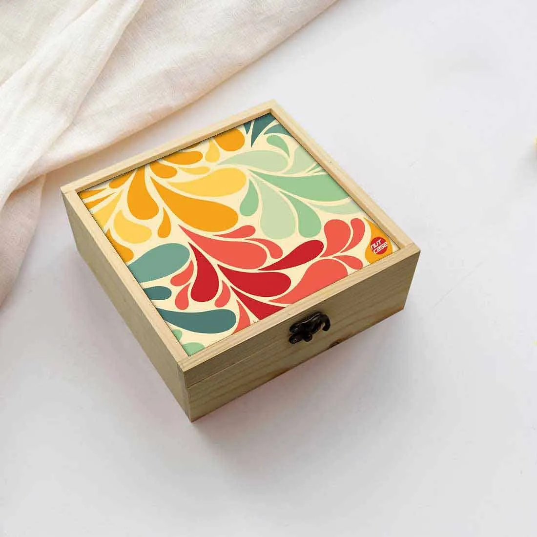 Jewellery Box Makepup Organizer -  Vintage Flower