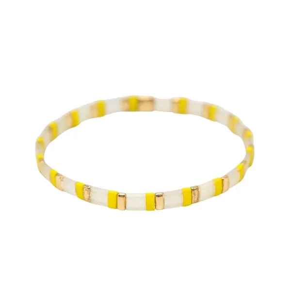 LEMONADE STAND - Tila Bead Bracelet | ONE SIZE - X-Large