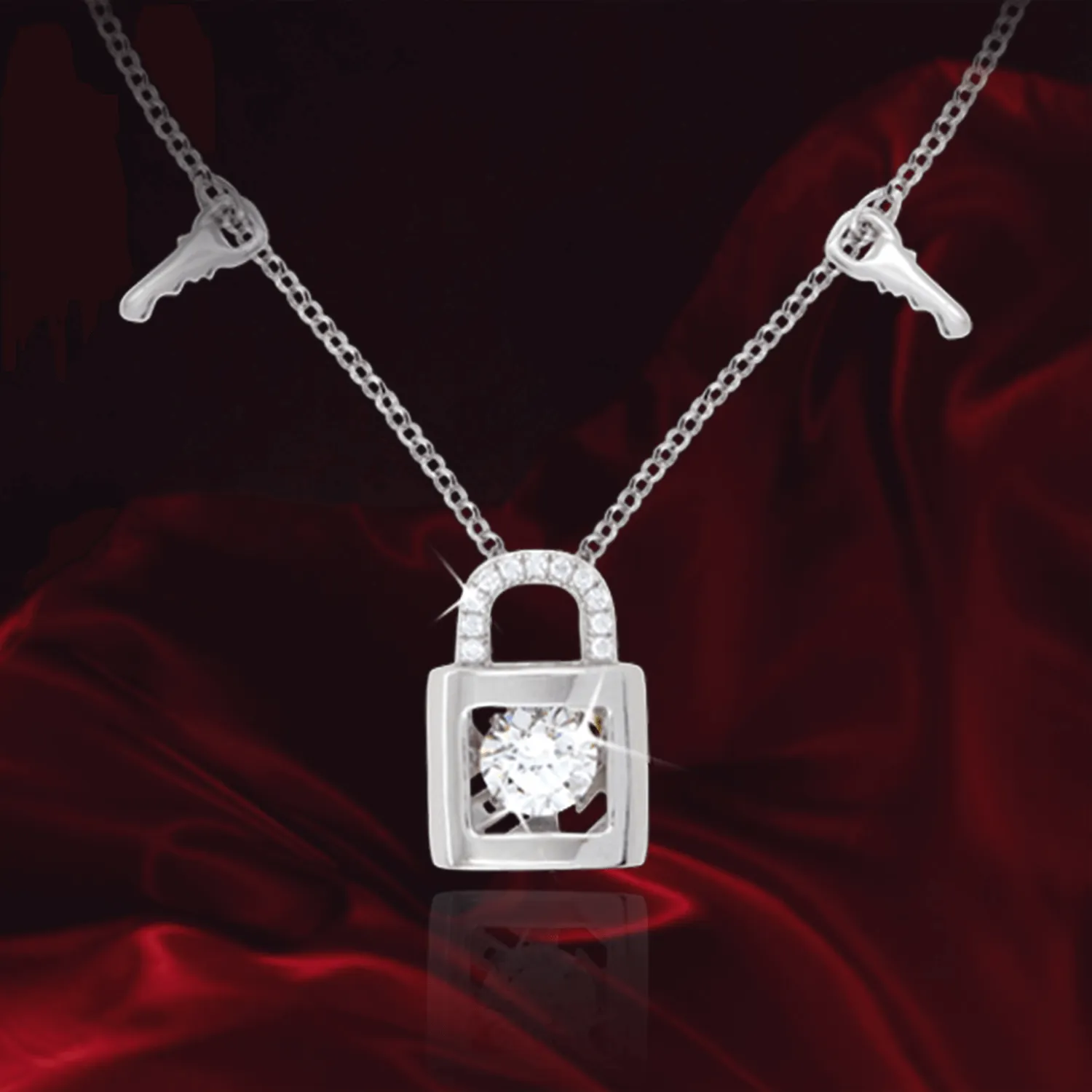 Love Locked Up Pendant