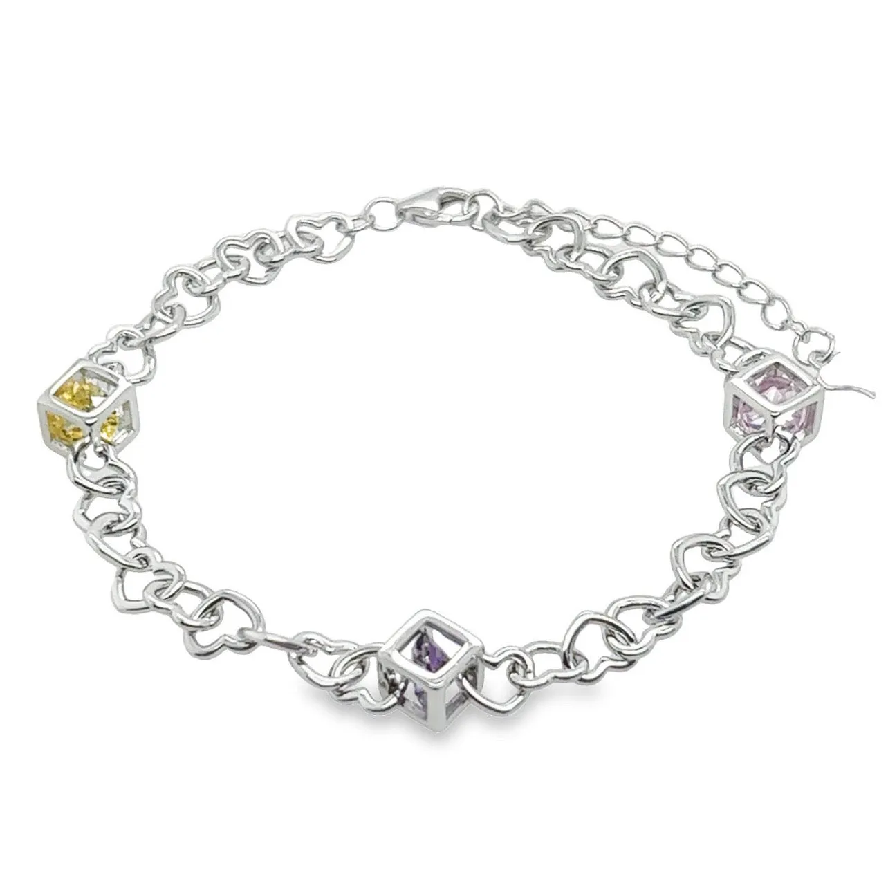 M19 Multicolor Rhombus Bracelet