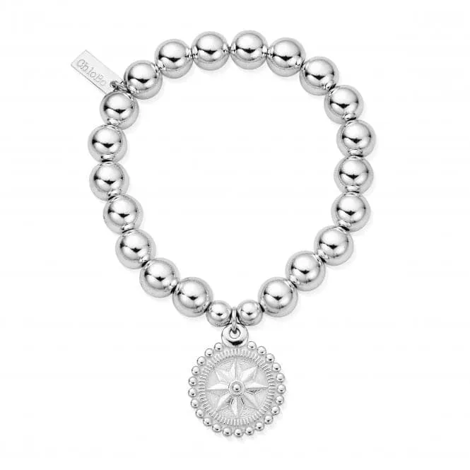 Medium Ball Bobble Compass Bracelet SBMB3232