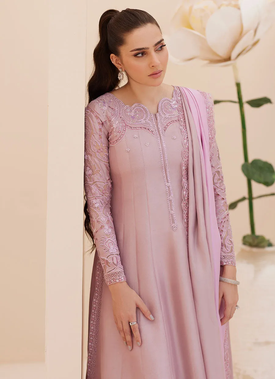 Moira Mauve Shirt and Dupatta