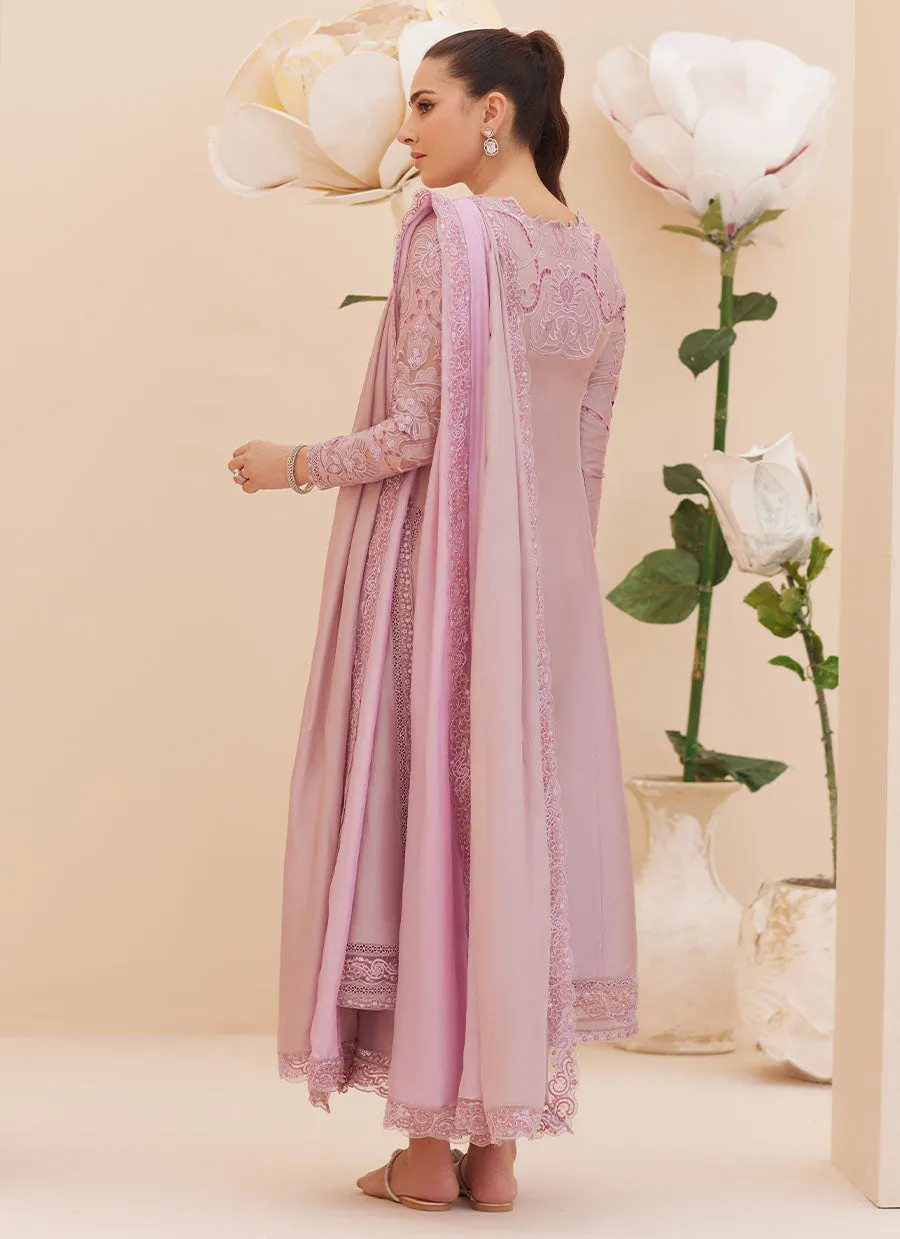 Moira Mauve Shirt and Dupatta