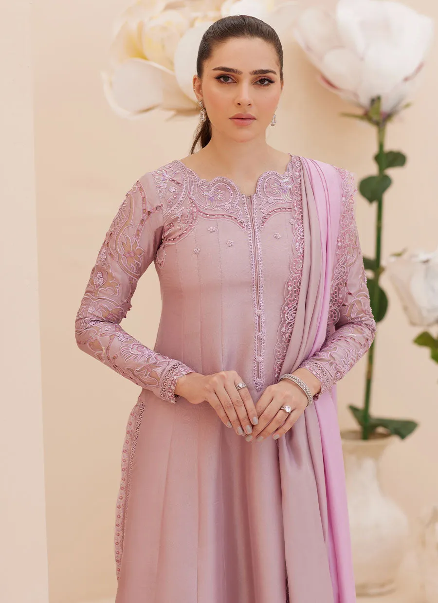 Moira Mauve Shirt and Dupatta