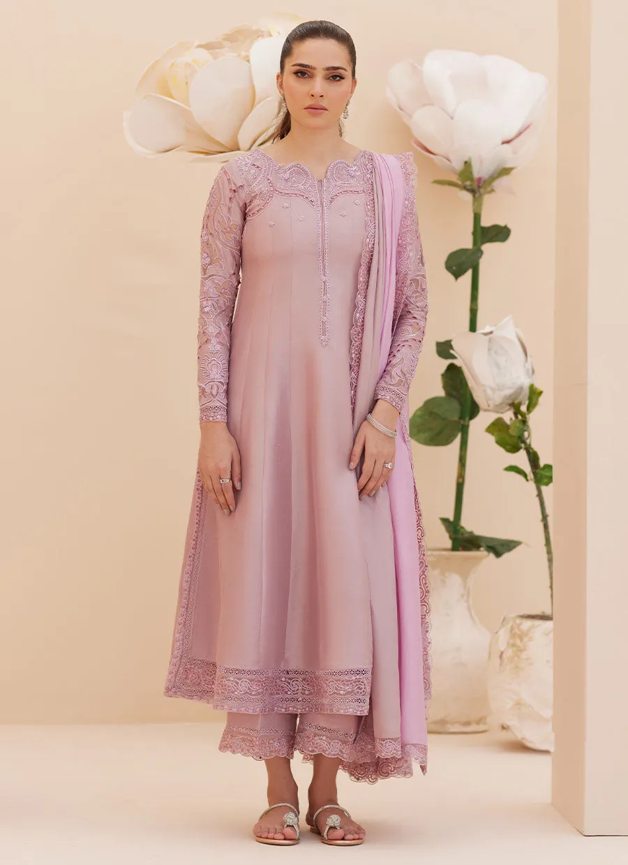 Moira Mauve Shirt and Dupatta