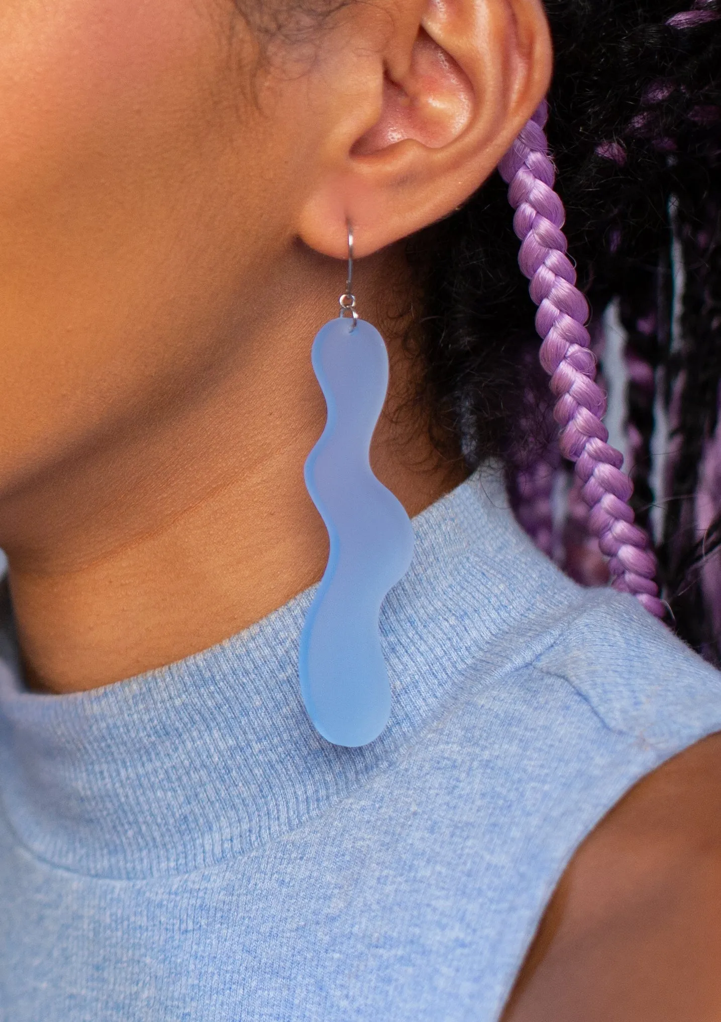 Nic Nac Squiggle Earrings (Multiple Colours)