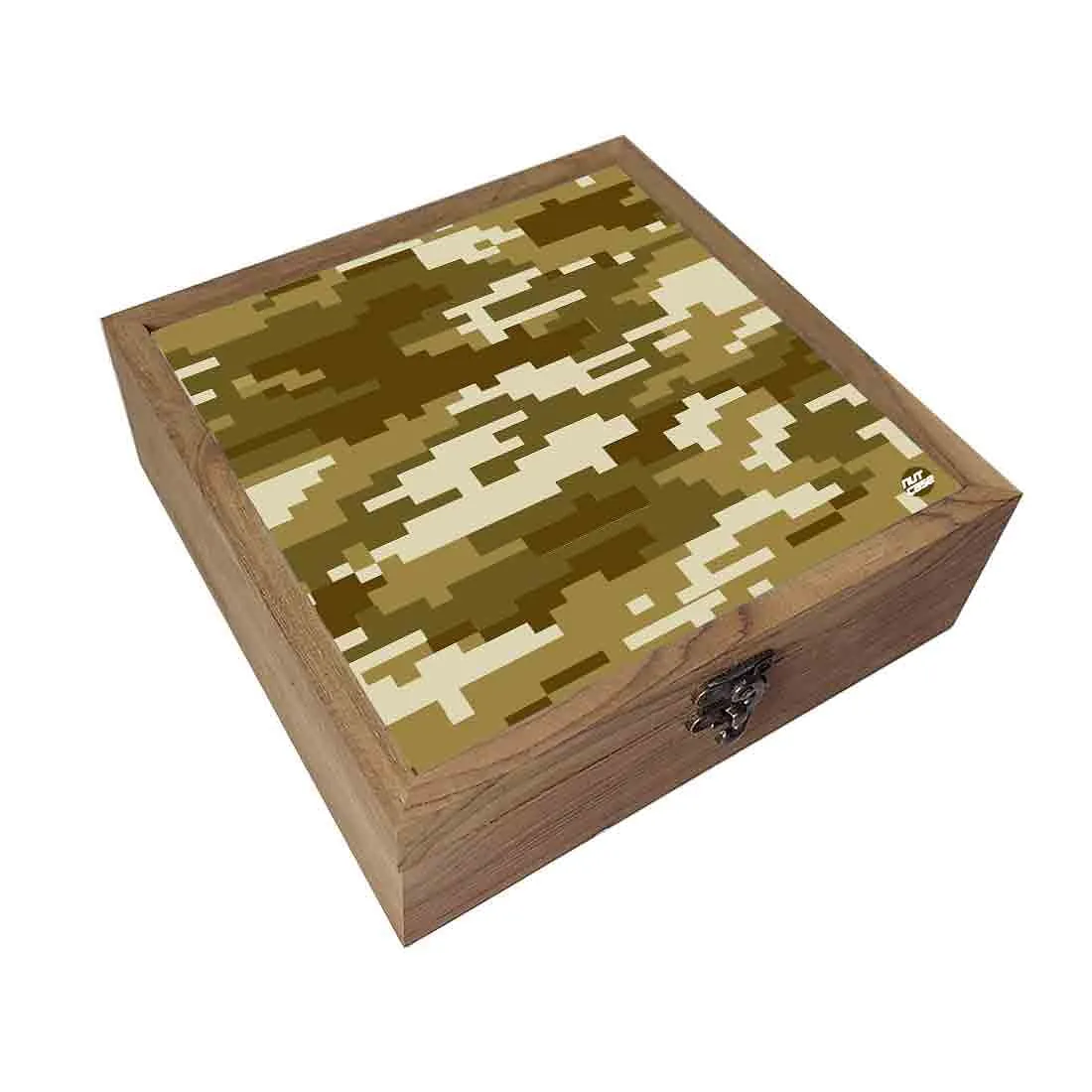 Nutcase Designer Anniversary Gift for Wife Special Latest - Unique Gifts -8 Bit Camo Desert Storm