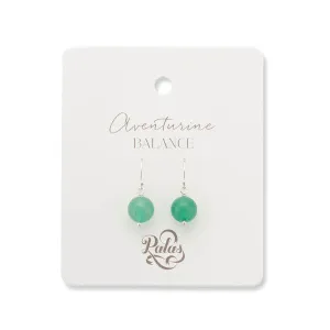 Palas Jewellery - Aventurine Healing Gem Earrings*