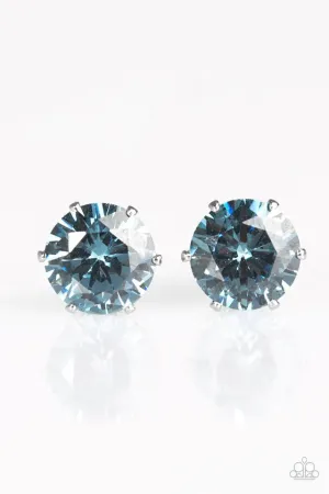 Paparazzi Earring ~ Greatest Treasure - Blue