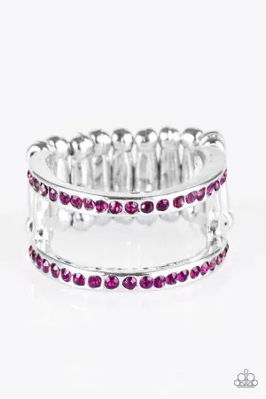 Paparazzi Ring ~ Surrender The Sparkle - Purple