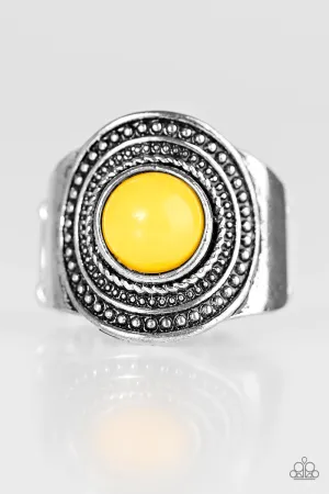 Paparazzi Ring ~ Target Trance - Yellow