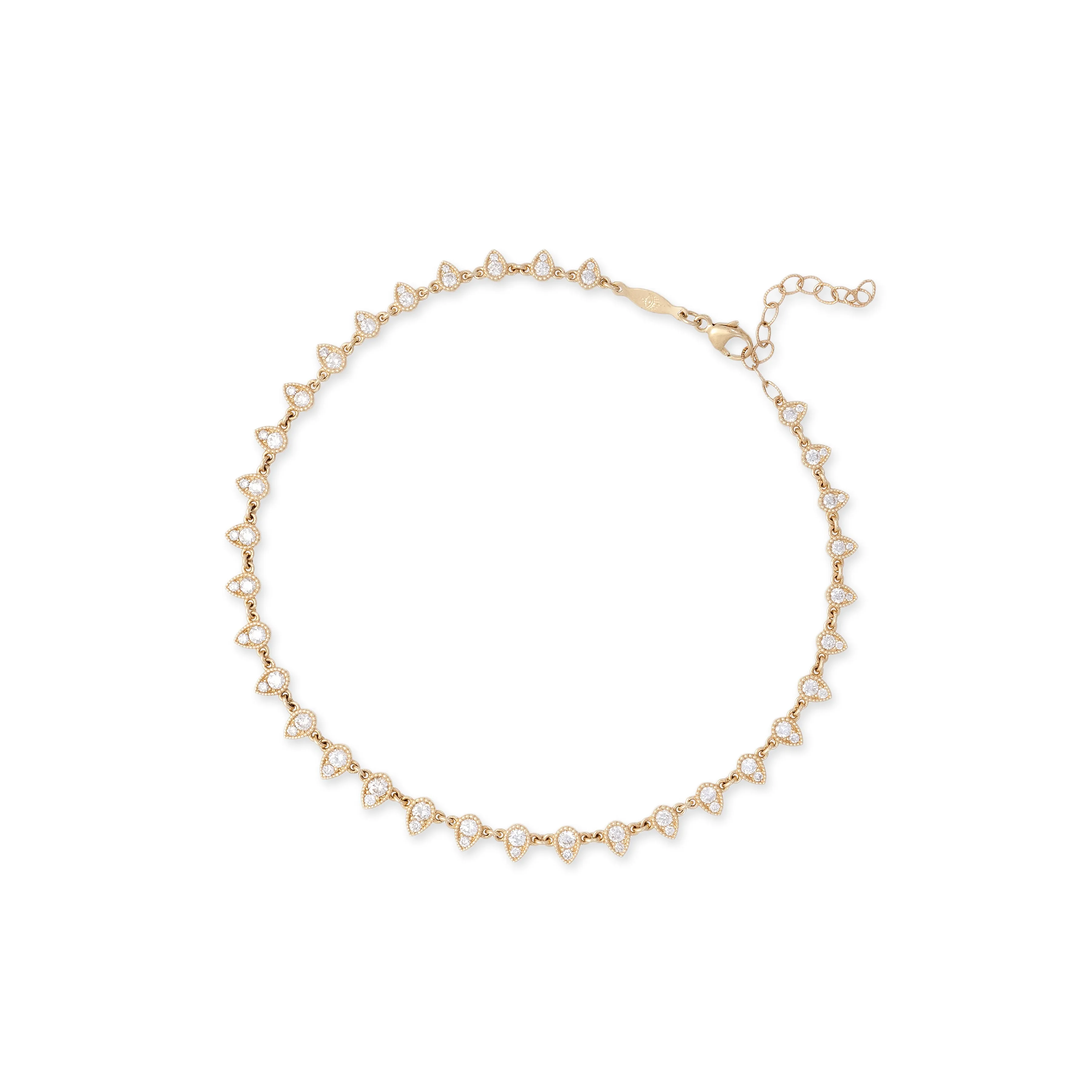 PAVE DIAMOND CLAUDIA ANKLET