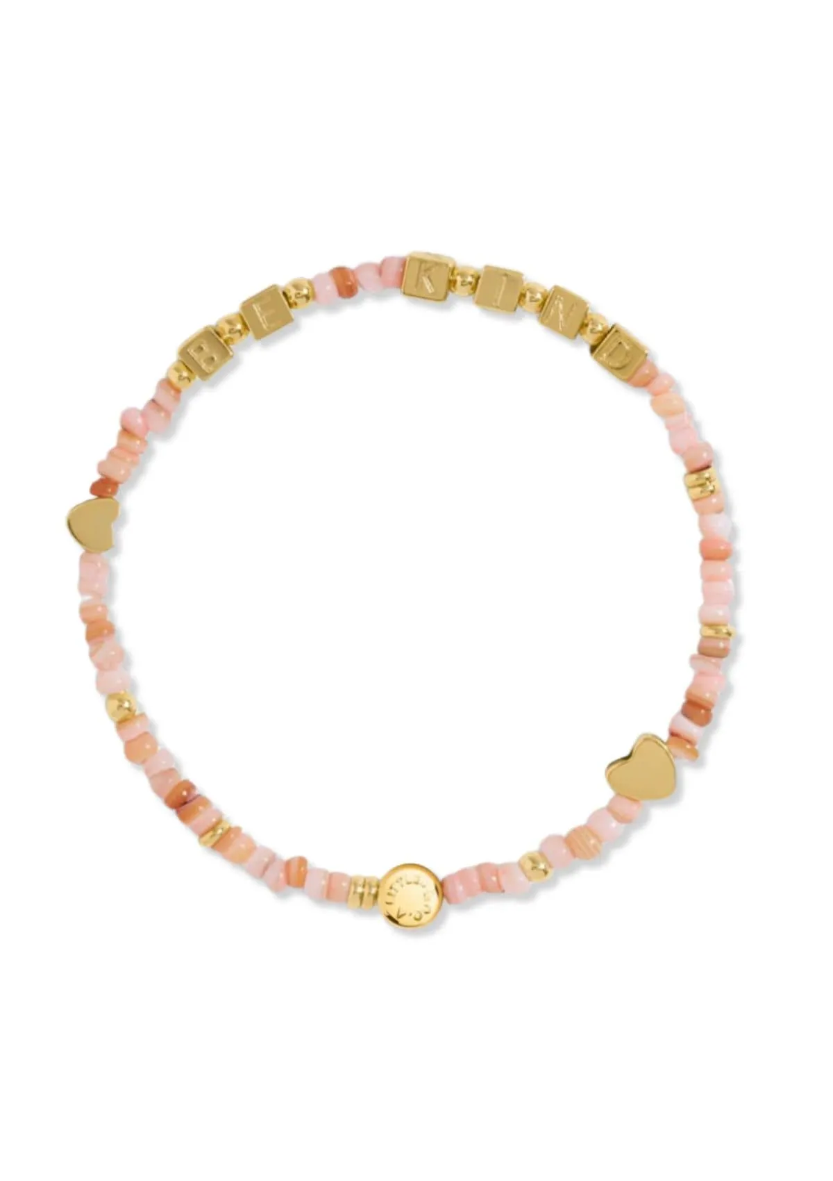 "Be Kind" Gold Stretch Bracelet