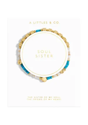 "Soul Sister" Gold Stretch Bracelet