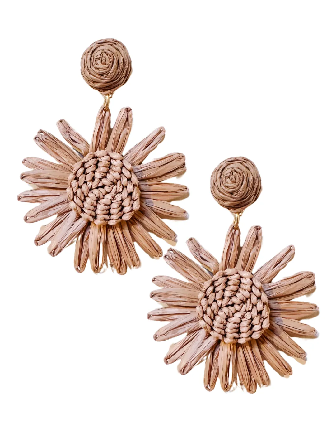 Rattan Earrings