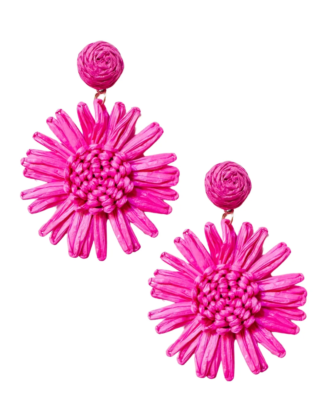 Rattan Earrings