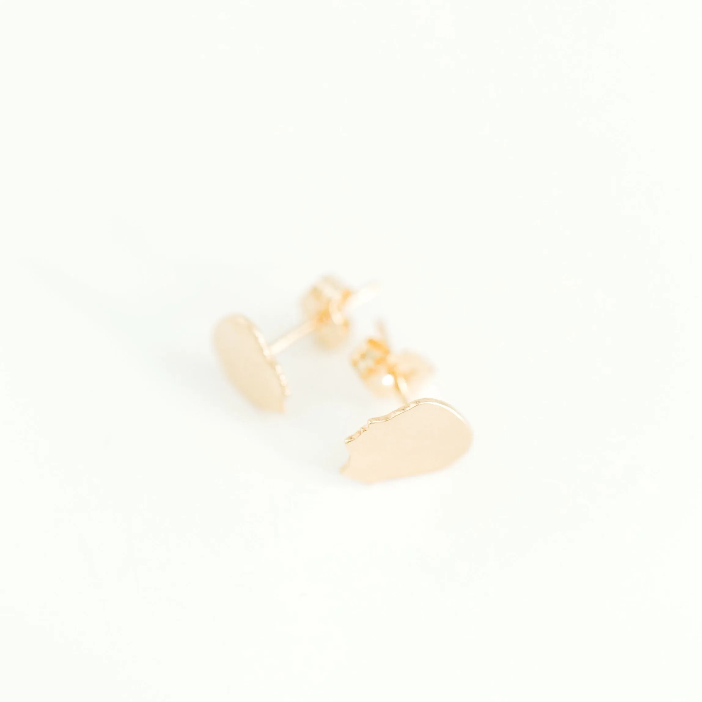 Silhouette Charm Stud Earrings